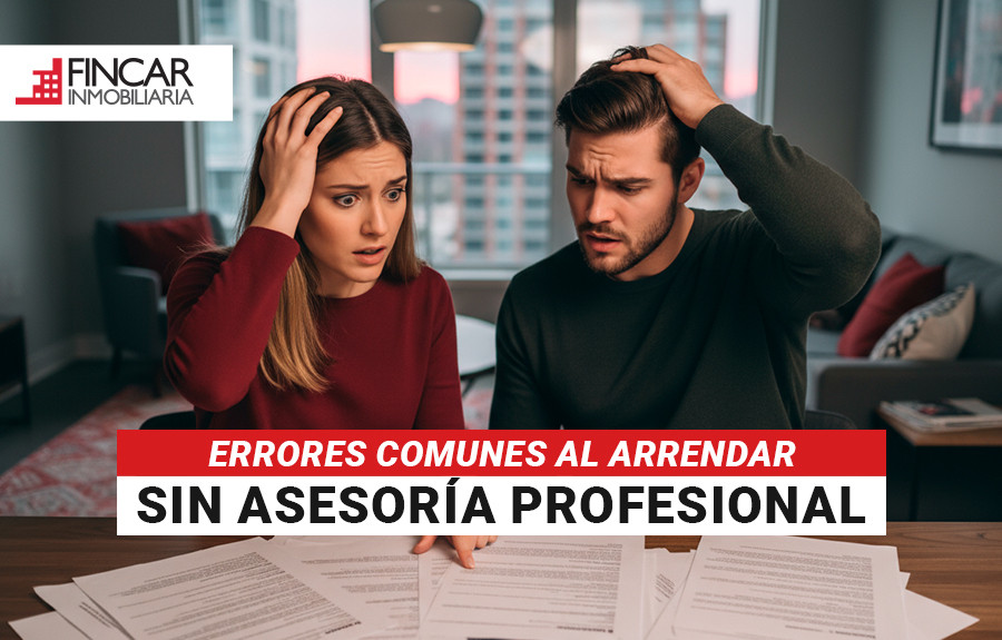 Errores comunes al arrendar sin asesoría profesional
